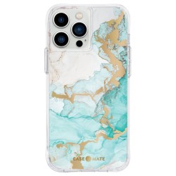 Husa Case Mate Tough Print ocean marble Apple iPhone 13 Pro, transparent